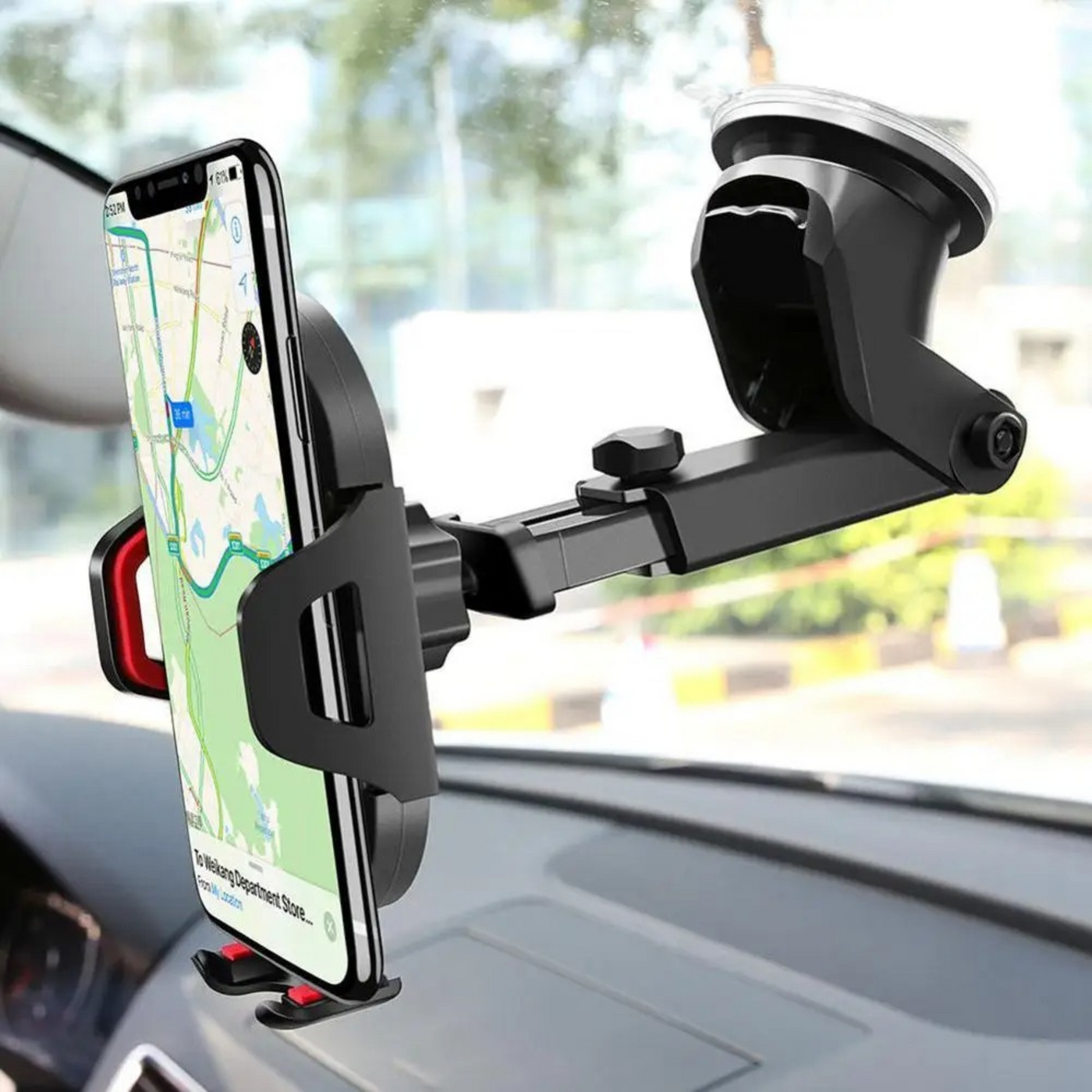 360 Degree Rotating Car Phone Holder | Phone Stand For Content Creators