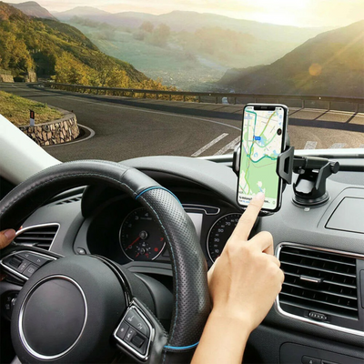 360 Degree Rotating Car Phone Holder | Phone Stand For Content Creators