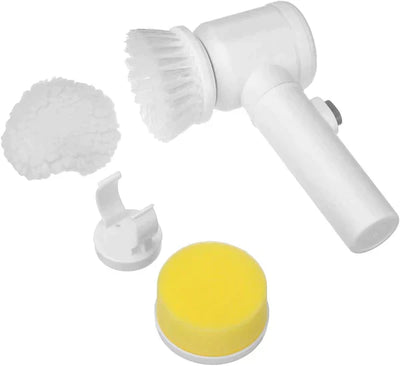 Multi-Purpose Electric Cleaning Brush: 5-in-1 Cleaning Power