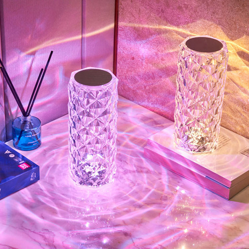 LED Crystal Table Desk Lamp