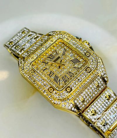 Halukakah Moissanite Gold Watch