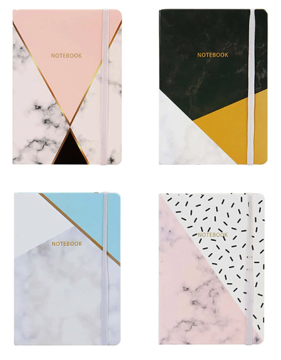 Marble Pattern Cover Random Notebook Dairy Journal