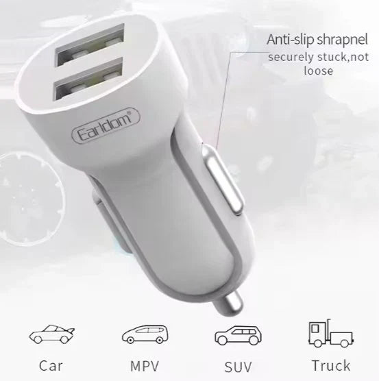 Dual USB Car Charger Adapter